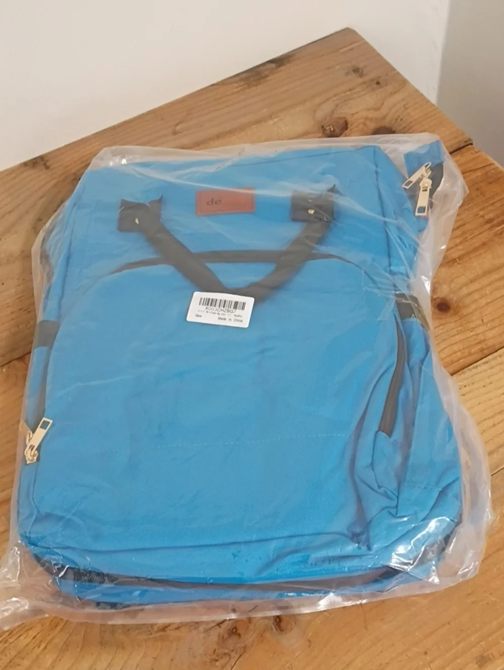 DEBUG Dual-Purpose Diaper Bag with Changing Station & Bassinet, Blue NWT